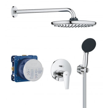 Sprchový set podomítkový Grohe Precision SmartControl s hlavovou sprchou Vitalio Joy 260 - chrom