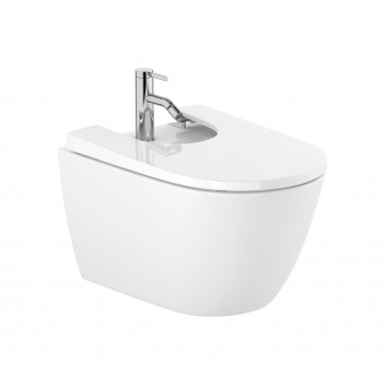 Bidet stojící přistěnný Roca Ona, 53x36cm, bílý