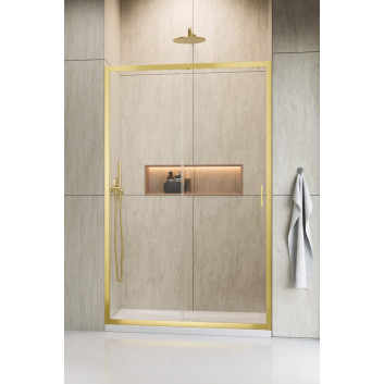 Dveře sprchové 120cm, Radaway Alienta DWJ, sklo čiré, profil chrom