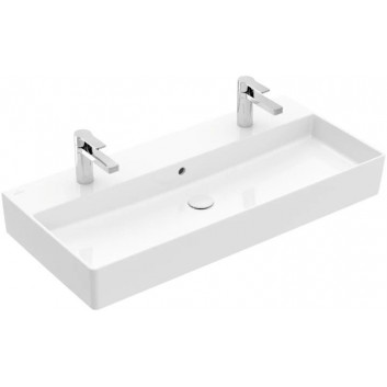 Umyvadlo Villeroy&Boch Memento 2.0 obdélníková 50x42cm, z přepadem - bílá
