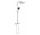 Sprchový systém Grohe Vitalio Comfort 250 s termostatem k montáži na stěnu, s hlavovou sprchou kwadratową 25 cm - chrom