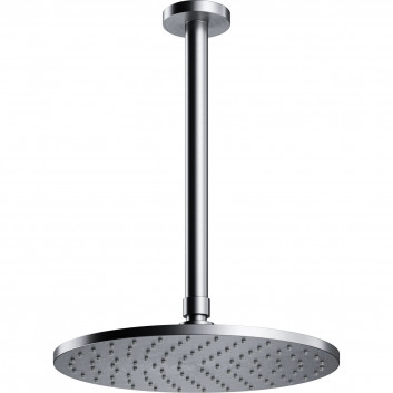 OMNIRES SLIMLINE horní sprcha s ramenem, ø25 cm - grafit