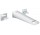 Umyvadlová baterie Grohe Allure Brilliant 3otvorová stěnová, výtokové rameno 210 mm
