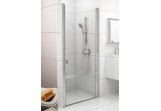 Dveře wnękowe CSD1-80 Ravak Chrome jednoelementowe, lesklá + transparent