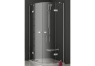Čtvrtkruhový sprchový kout smskk4-90 Ravak SmartLine czteroelementowa, chrom + transparent