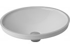 Umyvadlo Duravit Architec pod desku śr. 42 cm, bez otvoru