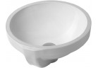 Umyvadlo Duravit Architec pod desku śr. 32,5 cm