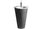 Umyvadlo nábytkové, Duravit Starck 1, śr. 58 cm, 1otvorová, Bílá Alpin