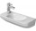 Umyvadlo Duravit DuraStyle, malá, 50x22 cm, otvor na baterii na levé straně, Bílá Alpin