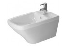 Závěsný bidet, Duravit DuraStyle, 370x620 mm, 1-otvorový, Bílá Alpin