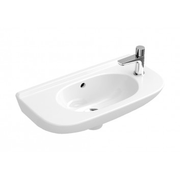 Umywalka Villeroy & Boch O.Novo wisząca mała 500x250 mm, bez przelewu- sanitbuy.pl