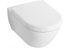 Mísa Villeroy & Boch Subway 2.0 37,5x56,5 cm, závěsná, bez splachovacího okruhu s povrchem Ceramicplus