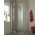 Lítací dveře Kermi Filia XP 1-křídlové s pevným polem, otwierane w prawo, szer. 140 cm, wys. 200 cm, stříbrný profil, sklo čiré z KermiClean 