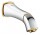 Výtokové rameno vanová Grohe Grandera nástěnná, dosah: 177 mm, chrom/zlatá