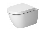 Mísa Duravit Darling New Compact 36x5x48,5 cm, závěsná, s hlubokým splachováním, zkrácená