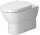 Mísa Duravit Darling New 37x57 cm, s hlubokým splachováním, stojící odtok vodorovný