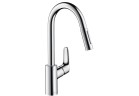 Páková baterie Hansgrohe Focus s výsuvnou sprchou