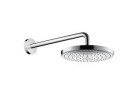 Horní sprcha/ Sprchová hlava Hansgrohe Raindance Select S 240 2 jet se sprchovým ramenem 390 mm, DN 15, EcoSmart 9 l/min, průměr 243 mm, bílý/chrom