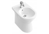Bidet Villeroy & Boch O.Novo 36x56 cm , stojící Bílá Alpin z Ceramicplus, 1-otvorový, z přepadem 