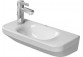  Umywalka Duravit DuraStyle, mała, 500x220 mm, bez otworu na baterię, Biały Alpin WonderGliss- sanitbuy.pl