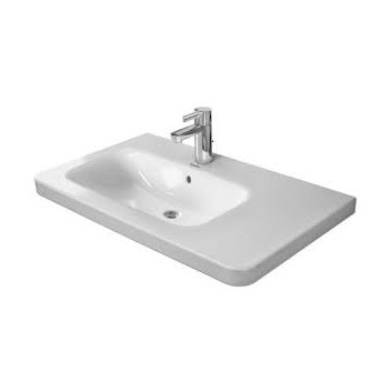  Umywalka meblowa, Duravit DuraStyle, 800x480 mm, komora z lewej strony, 1 -otworowa, Biały Alpin WonderGliss- sanitbuy.pl