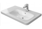 Umyvadlo Duravit DuraStyle 80x48 cm, komora z pravé strony, 1 - otworiwa, Bílá Alpin WonderGliss