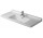 Umyvadlo Duravit Starck 3 s keramickou policí, 85x48,5 cm