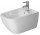 Bidet stojící, Duravit Happy D.2, 365x570, 1-otvorový, Bílá Alpin WonderGliss