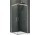 Čtvercový sprchový kout Novellini Kali A-H pravé/levé, zakres regulacji 77-78,5, stříbrný profil, čiré sklo