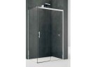 Stěna stálá Novellini Kali FH 68, zakres regulacji 68-69,5 cm, stříbrný profil, čiré sklo