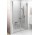 Dveře sprchové dwuelementowe CSDL2 90 Ravak Chrome, bílá + transparent