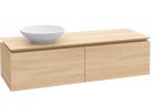 Skříňka pod umyvadlo Villeroy&Boch Legato, 1200x380x500 mm, Bílý Matnáný, miejsce na umywalkę zleva storny