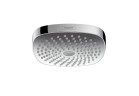 Horní sprcha/ Sprchová hlava Hansgrohe Croma Select E 180 2jet, DN 15, 187x187 mm, bílý/chrom