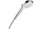 Sluchátko/ Ruční sprcha Hansgrohe Croma Select E Vario 3jet, DN 15, EcoSmart 9 l/min, velikost 110 mm, bílý/chrom