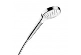 Sluchátko/ Ruční sprcha Hansgrohe Croma Select S Vario 3jet, DN 15, velikost 110 mm, bílý/chrom