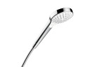 Sluchátko/ Ruční sprcha Hansgrohe Croma Sel0ect S Vario 3jet, DN15, EcoSmart 9 l/min, velikost 110 mm, bílý/chrom