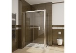 čtvrtkruhový sprchový kout Dolphi Radaway Premium Plus A1900 800 mm s dveřmi dvoudílnými, sklo čiré - sanitbuy.pl