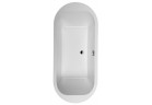 Vana Sanplast Ergo oválný WOW/ER 80x180+ST25 Pro zástavbu 180x80 cm