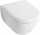 Mísa Villeroy & Boch Subway 2.0 37,5x56,5 cm, závěsná, bez splachovacího okruhu s povrchem Ceramicplus + sedadlo s pozvolným sklápěním