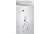 Sprchový set termostatický, podomítkový, elektronický Tres, horní sprcha stropní