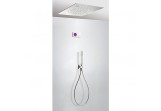 Sprchový set termostatický, podomítkový, elektronický Tres CHROMOTERAPIA, horní sprcha stropní