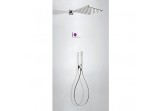Sprchový set termostatický, elektronický Tres, horní sprcha stěnová