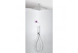 Sprchový set termostatický, podomítkový, elektronický Tres horní sprcha stropní