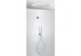 Sprchový set podomítkový, termostatický, elektronický Tres, horní sprcha stropní