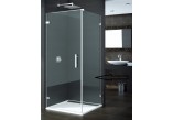 Křídlové dveře do niky Ronal Pur PUR1 do 1000 mm levé - sanitbuy.pl