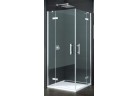 Sprchový kout Sanswiss PUR pue2p wejście Narożne 120 cm, část levá, profil chrom, čiré sklo (montáž z profilem)