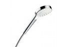 Sluchátko/ Ruční sprcha Hansgrohe Croma Select S 1jet, DN 15, velikost 110 mm, bílý/chrom