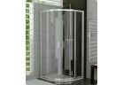 Čtvrtkruhový sprchový kout Sanswiss top- Line ter 90x90 cm, lesklá, čiré sklo