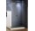 Stěna volně stojící SanSwiss WALK-IN PUR šířka 101 do 160 cm montáž bez profilowy pravý, chrom, čiré sklo 