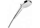 Sluchátko/ Ruční sprcha Hansgrohe Croma Select E 1jet, DN 15, EcoSmart 7 l/min, bílý/chrom